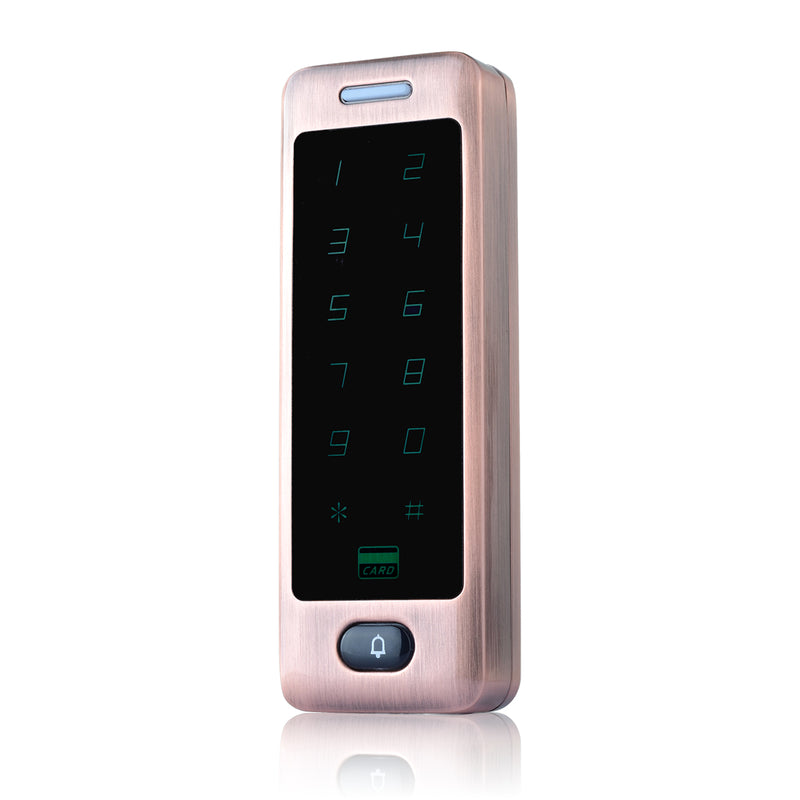ZKTco ZK-FP400E Metal Touch Access Controller ID Card Password Access Control System Attendance Machine