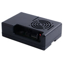 Black/Transparent E-Type ABS Case for Raspberry Pi 4B