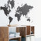 Modern House Removable World Map Wall Sticker Decoration For School Office House Wall  Decor Design