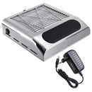 80W 360 Nail Salon Collector Vacuum Fan LED Cleaner Suction Manicure Machine