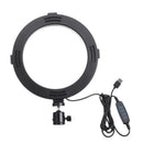 16CM 20CM 26CM 36CM 48CM Dimmable Video Ring Light with Tripod Head Cold Shoe Mount Phone Clip for Youtube TikTok Live Streaming