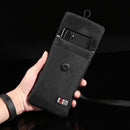 BUBM 4.7/6inch Phone Bag Velvet Soft Power Bank Storage Bag USB Cable Handbag Portable Travel