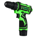 JUYI 12V/24V Lithium Battery Power Drill Cordless Rechargeable 2 Speed Electric Driver Drill