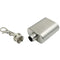 1oz Mini Pocket Stainless Steel Wine Bottle Whiskey Liquor Hip Flask Screw Cap Keychain Wine Flagon