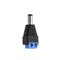 10Pcs CCTV Cameras 2.1mm x 5.5mm Male DC Power Plug Adapter Jack Adapter Connector Plug Socket CCTV Security Camera Surveillance LED
