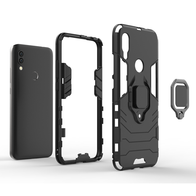 Bakeey Armor Magnetic Card Holder Shockproof Protective Case For Xiaomi Redmi 7