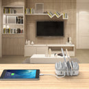 NTONPOWER 5 Ports USB Charger Desktop Dock Station 2.4A Smart Charging