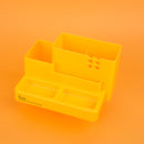 Fizz BT5950 Creative Multifunctional Pen Holder Desktop Stationery Storage Box Cosmetics Makeup Brushes Sundries Organizer Office School Supplies