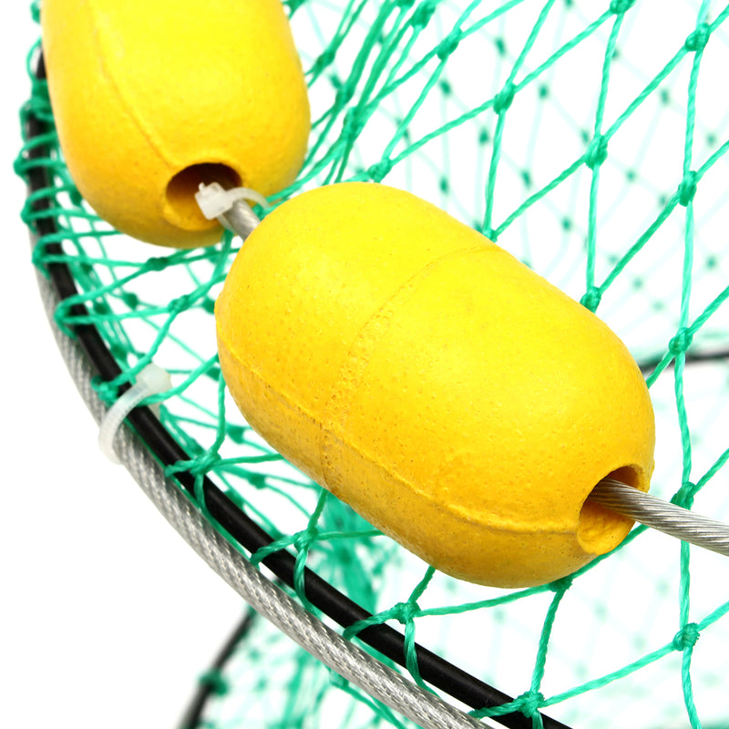 ZANLURE Nylon 11 Floats Floding Fishing Net Crab Fish Minnow Crawfish Shrimp Net