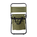 Portable Folding Camping Outdoor Picnic BBQ Foldable Chair With Ice Isolation Package
