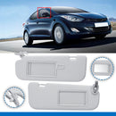Car Sun Visor Insider Passenger Right Gray For Hyundai Elantra MD 2011 2012 2013 2014 2015