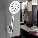 304 Stainless Steel Handheld Shower Head Round Shape Pressurized Ultra-thin Nozzle