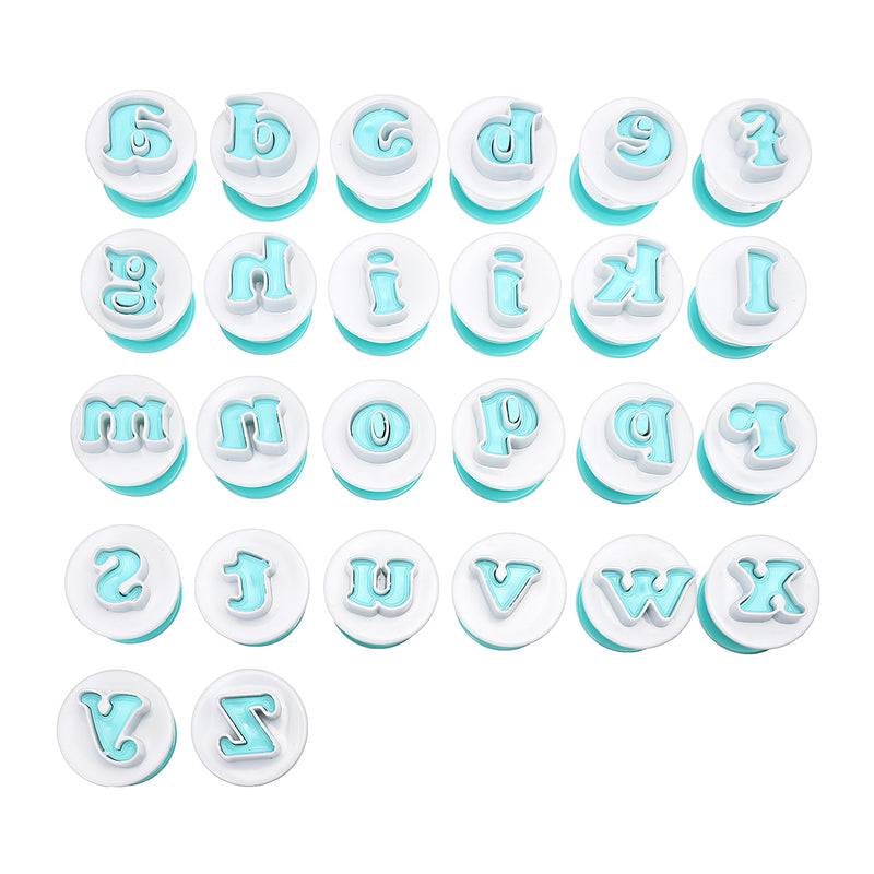 Alphabet Letter Number Fondant Cake Cutter Cookie Mould Sugar Craft Decorations