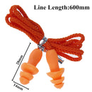 10PCS Soft Ear Plugs Protector Hearing Protection Noise Reducer Banded Silicone Swimming Earplugs