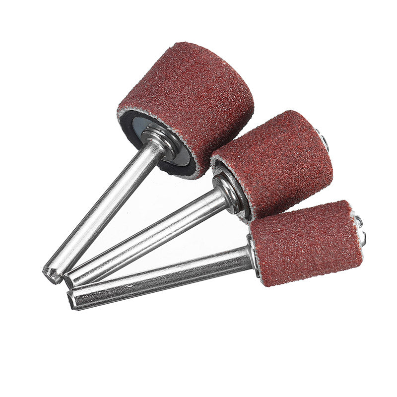 63pcs 1/2 3/8 1/4 Inch Sanding Drum Electric Hanging Grinding Accessories Sandpaper Ring