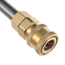 6Pcs High Pressure Cleaner Extension Metal Rod Water Washer Sprayer Tools 14x1.5mm Pressure Washer Extension Rod