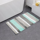 Honana CT-043 Microfiber Line Double Stripes For Door And Home Mats Non-slip Absorbent Carpet