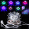 Auto Rotating 48 LED RGB Crystal  Lotus Projector Stage Effect Light For Disco Club