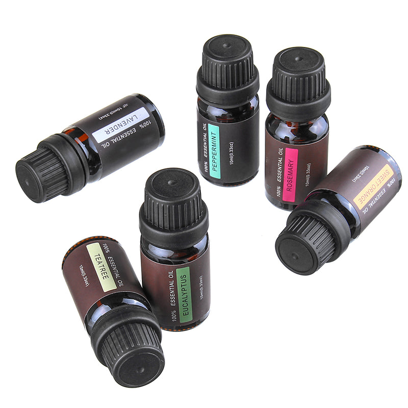 Aromatherapy Diffusers Essential Oil Natural 10ml Pure Plant Aroma Fragrance  Body Massage