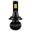 2pcs 35W 9005 9006 H7 H11 H8 H3 880 H4 LED Ice Blue and Gold Car Fog Lights Lamps Aluminum Alloy
