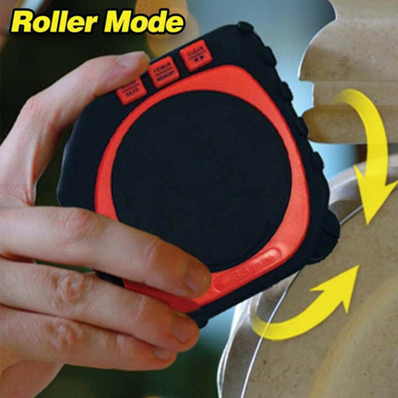 3 In 1 Digital LED Measuring Tape String Sonic Roller Mode Laser Measure Tool Woodworking