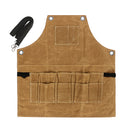 Multifunction Waterproof Aprons Storage Pockets Tool Apron Adjustable Straps