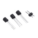 3pcs DIY Red LED Round Flash Electronic Production Kit Component Soldering Training Practice Board