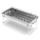 Stainless Steel Portable Outdooors Camping Table Top Barbecue Grill BBQ Cooking