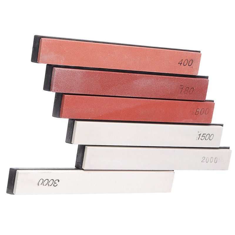 6 Pcs Sharpening Stone Set Whetstone Set Oilstone Grindstone Polishing Sharpener Sander