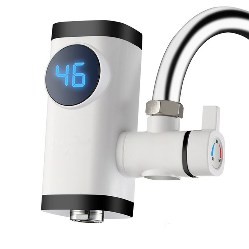 3000W Electric Faucet Tap Instant Hot Water Heater Home Bathroom Kitchen White