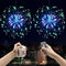 Battery Operated 100/120 LED 8 Modes Colorful Firework Starbust Fairy String Light for Home Decor