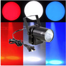3W White Beam Lighting LED Spotlight Pinspot DJ Club Disco Bar Stage Effect Xmas