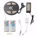 5M 3528 SMD 300LED RGB Waterproof Strip Light + 44 keys Remote Control UK Plug DC12V