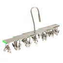 35 Pegs Clothes Home Hooks Underwear Socks Gloves Drying Rack Clothes Hanger Folding