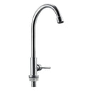 32x13.5cm Stainless Steel Kitchen Sink Faucet Single Lever Cold Water Tap Silver Faucet
