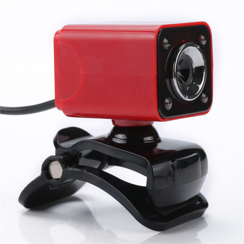 A862 360 Rotating HD 12.0M Pixels 4 LED lights Webcams for Laptop PC