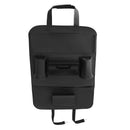Multi-functional PU Leather Car Back Seat Storage Bag Multi Pocket Phone Cup Holder Organizer