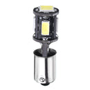 BA9S LED Car Side Marker Lights Tail Brake Bulb 2.1W 330LM DC12V 6000K White 1Pcs