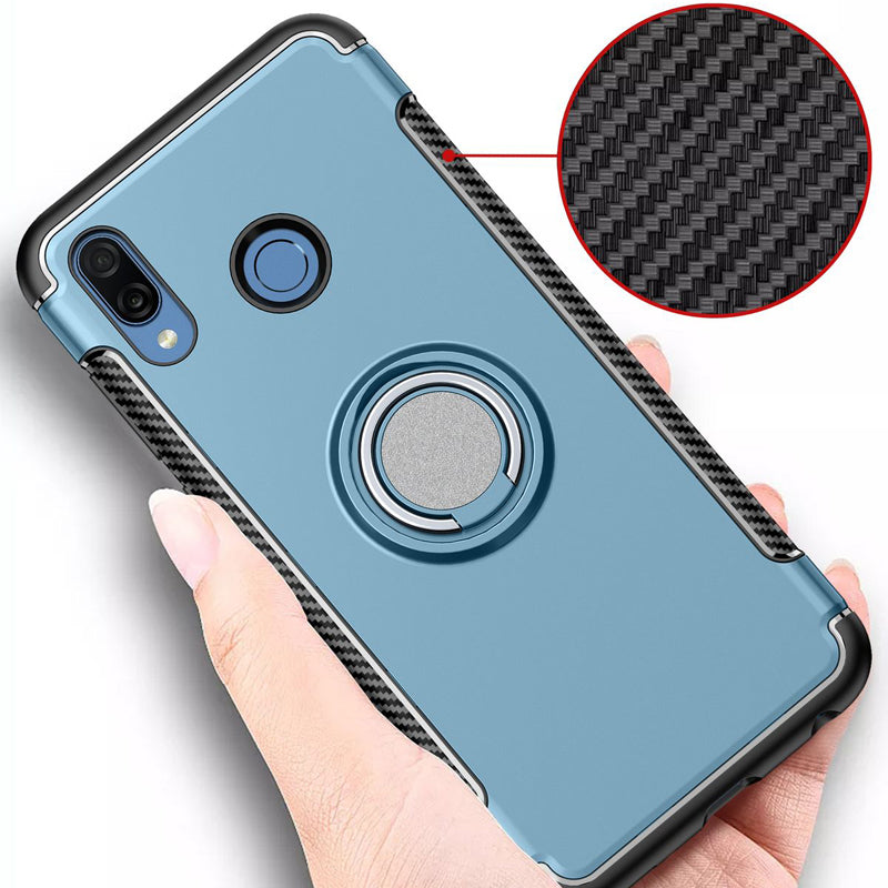 Bakeey Magnetic Adsorption Protective Case with Finger Ring Holder for Xiaomi Redmi Note 7 /Redmi Note 7 PRO