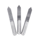 3.175mm Shank 60 Degree 0.1/0.2/0.3/0.4/0.5mm Flat Bottom PCB Engraving Bit CNC Tool