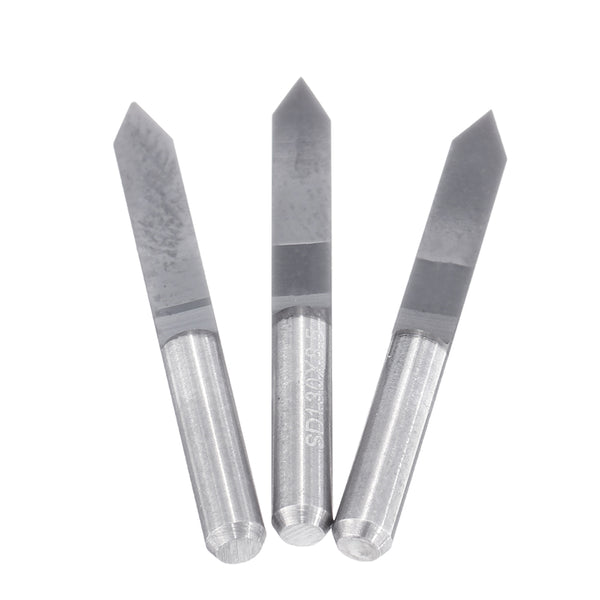 3.175mm Shank 60 Degree 0.1/0.2/0.3/0.4/0.5mm Flat Bottom PCB Engraving Bit CNC Tool