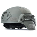 MICH 2000 Tactical Hunting Combat CS Helmet with Side Rail NVG Mount