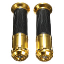 Universal 7/8 inch Rubber Gel Hand Grips Aluminum  Motorcycle ATV