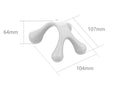 XIAOMI Mijia Le Fan Small Claw Electric Massager Mini Massager Massage Light Easy Blood Circulation