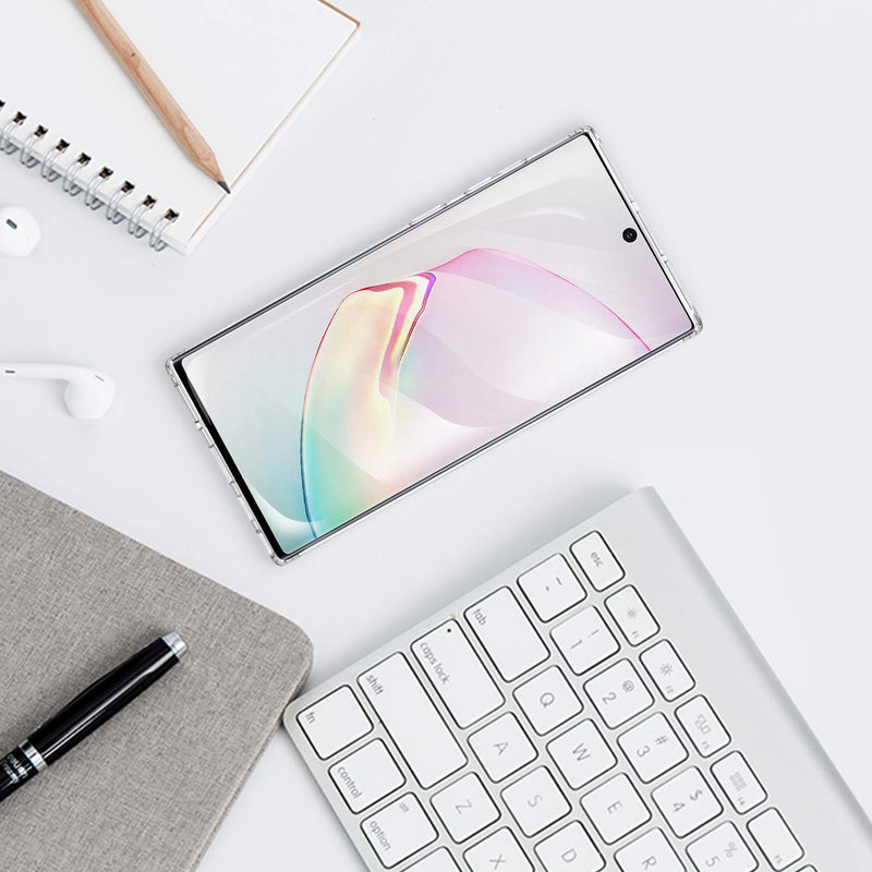 Bakeey Clear Transparent Shockproof PC TPU Protective Case For Samsung Galaxy Note 10/Note 10 5G