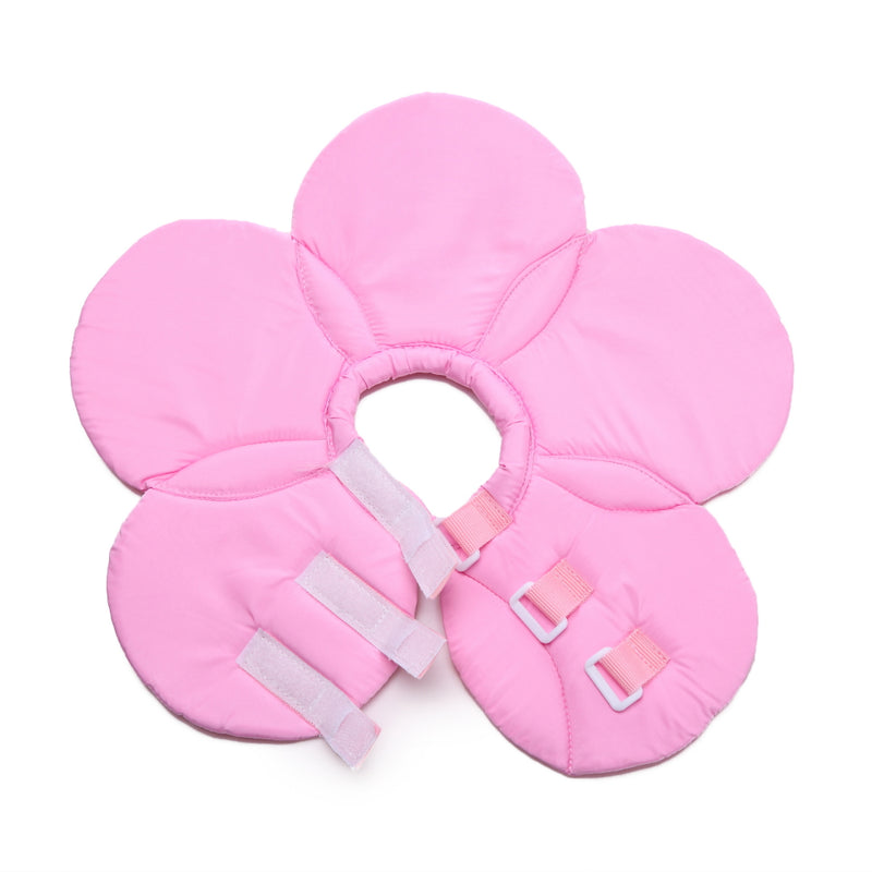 New Soft Sponge Flower Shape Dog Cat Collar Pet Elizabeth Circle Wound Healing Medical Anti-Bite