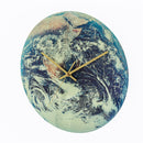 3D Night Glow Luminous Earth Continents Wall Clock Silent Home Wall Decoration