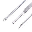 Y.F.M 8Pcs Blackhead Remover Pimple Stainless Steel Acne Needle Tool Kit