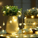 KCASA DSL-6 Gardening 5M 40LED String Light Star Shape Holiday Garden Party Wedding Decoration
