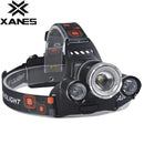 XANES 746 800 Lumens T6+XPE LED Bicycle Headlight Mechanical Zoom Outdoor Sports HeadLamp 4 Modes